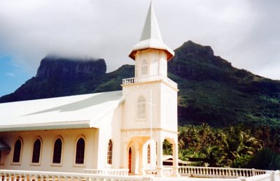 Kostel na Bora Bora