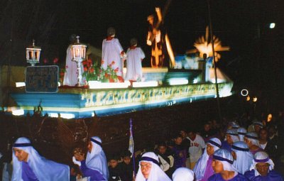 Antigua, velikonoční procesí