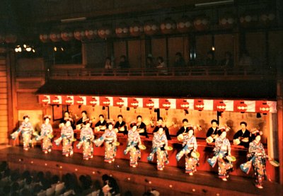 Kjóto - divadlo kabuki
