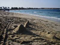 Pyramidy na pláži