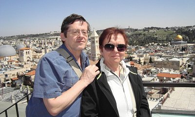 Jeruzalém 2010, panorama města s věže Herodova paláce