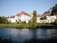Národní kulturní památka - cisterciácký klášter Zlatá Koruna doby Přemysla Otakara II. 