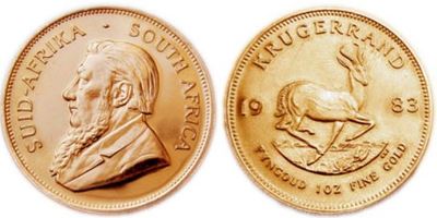 Zlaté mince Krugerrand 1 unce
