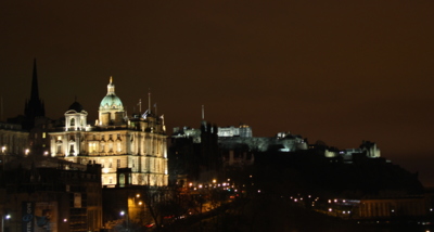Noční Edinburgh...*