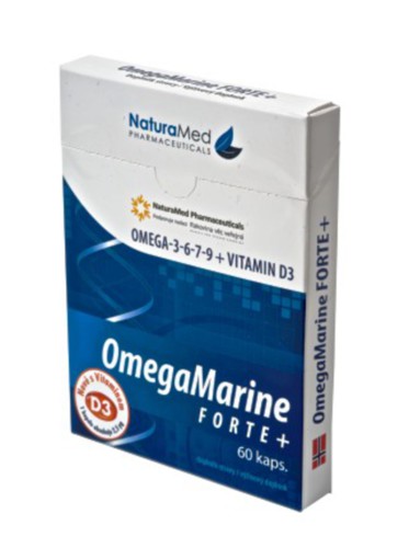 OmegaMarine Forte+ od firmy NaturaMed Pharmaceuticals.
