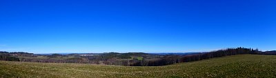 Panorama od Dobrše