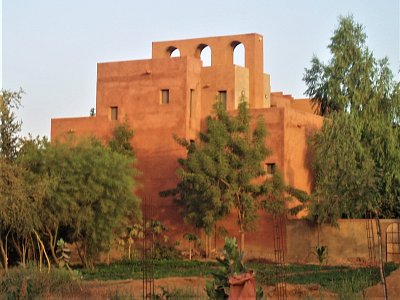 Mali, Mopti, hotel Maison Rouge