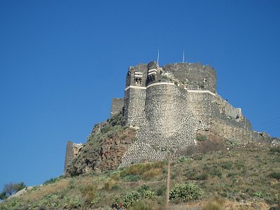 Křižácký hrad v rekonstrukci