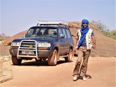 Mali, náš tuarégský řidič Ahmed