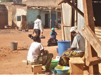 Burkina Faso - vesnický život