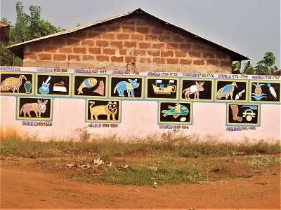 Benin, královské město Abomey