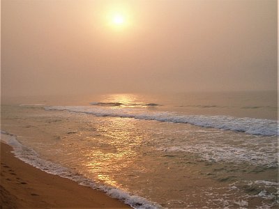 Benin - Guinejský záliv u Grand Popo