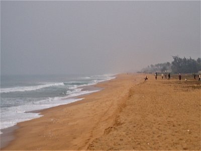 Benin - Guinejský záliv u Grand Popo