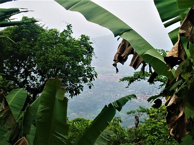 Togo - pohled z horské vesnice
