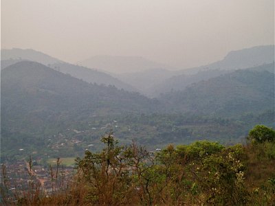 Togo - pohled z hory Mont Agou