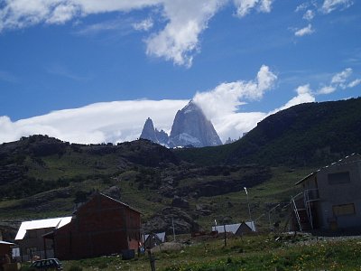 Pohled na Fitz Roy