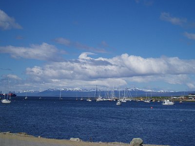 Přístav v Ushuaia