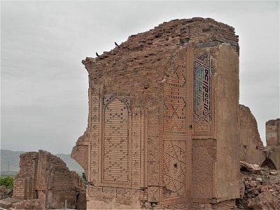 Annau, ruiny mešity Seyit Jemaleddin