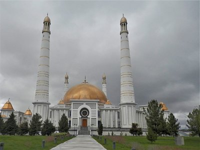 Mešita v rodišti Turkmenbaši