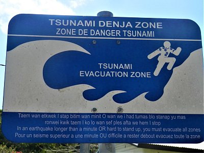 Návod, jak se chovat při tsunami