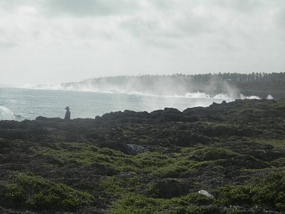 Pobřeží s blowholes