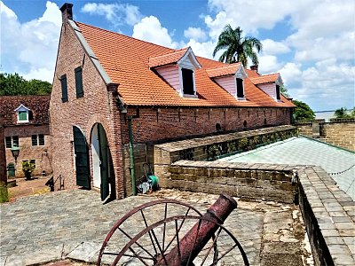 Paramaribo -  pevnost Fort Zealandia