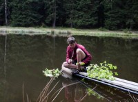 Umělecké projekty - Land Art -  uprostřed tvorby