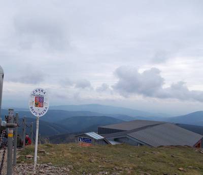 76.Ze Sněžky na českou stranu