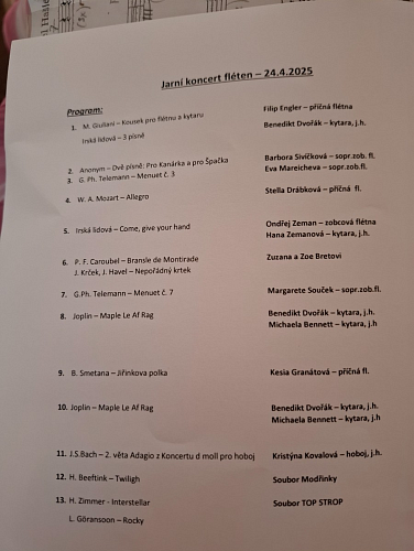 poslední koncert