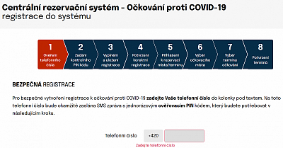 Registrace fungují, jen je nutné vyčkat delší dobu na bezpečnostní PIN