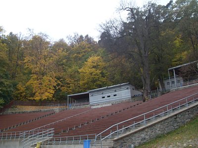 Okolí letního kina v Boskovicích