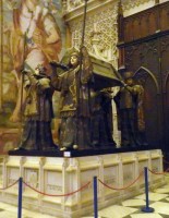 Sevilla - hrobka Kryštofa Kolumba