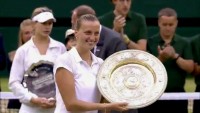 Vítěznou trofej získala zaslouženě Petra Kvitová