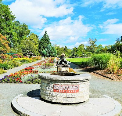 Botanická záhrada v Hofe.de.