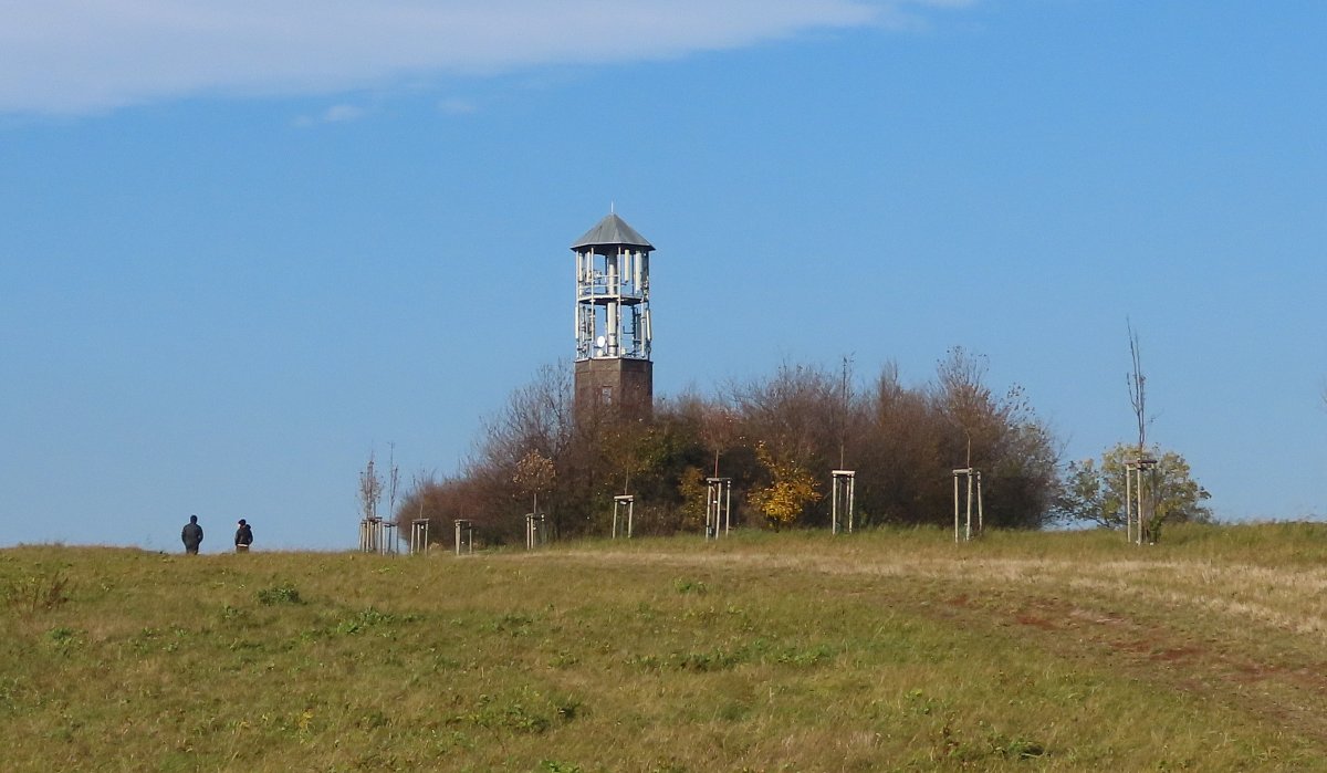 Podzimní Víťova rozhledna a Buková hora