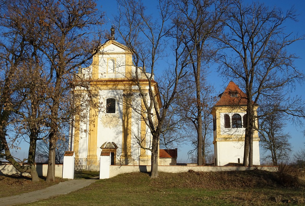 Vycházkové Oleško a kostel sv. Kateřiny v Libotenicích
